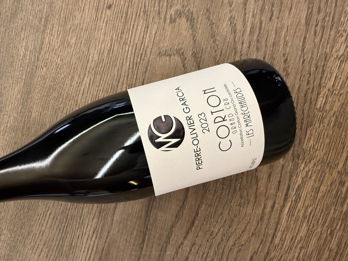 PIERRE OLIVIER GARCIA CORTON GRAND CRU LES MARECHAUDES 2023